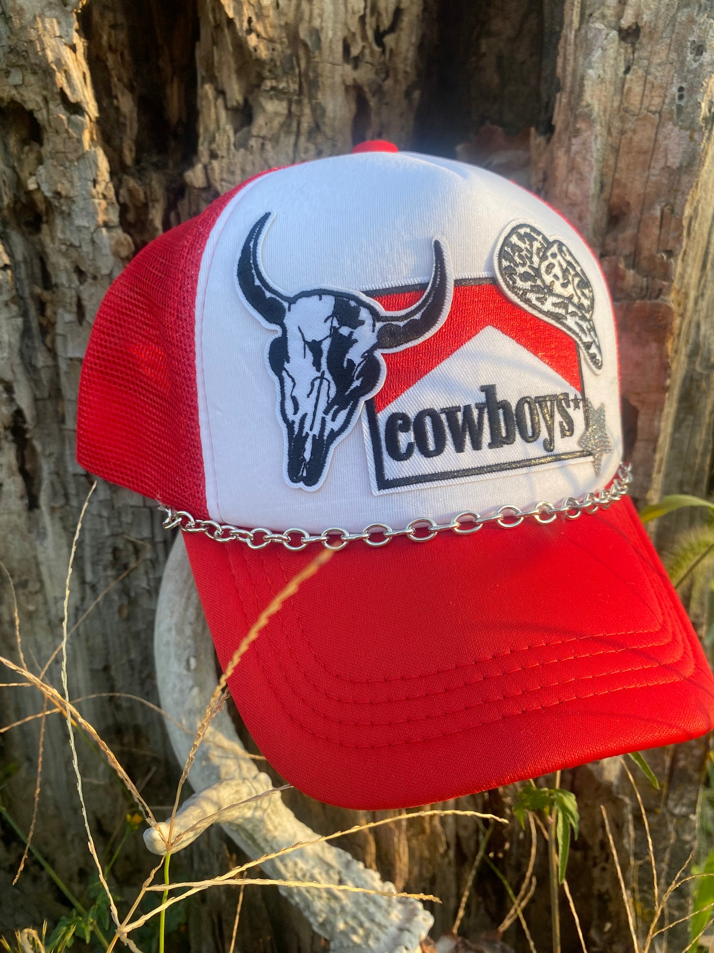 The Rowdy Red Trucker Hat