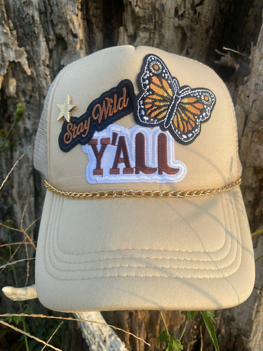 The Stay Wild Y'all Trucker Hat