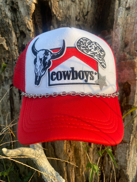 The Rowdy Red Trucker Hat